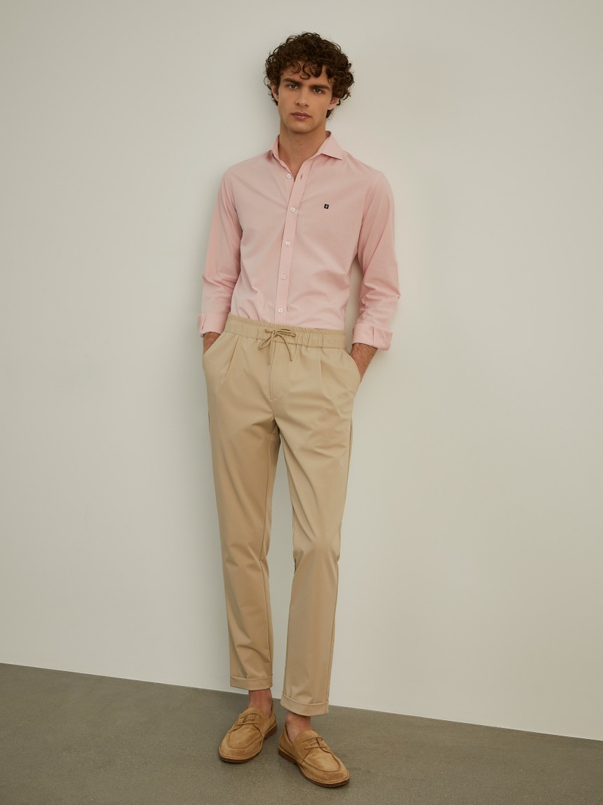 Camisa de corte slim de sirsaca