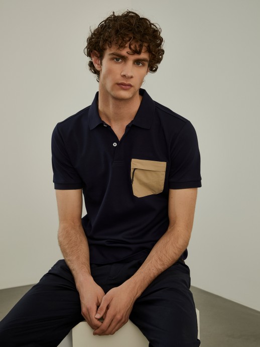Slim fit polo shirt