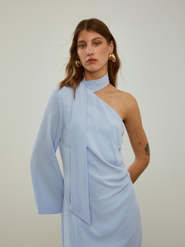Vestido manga �nica