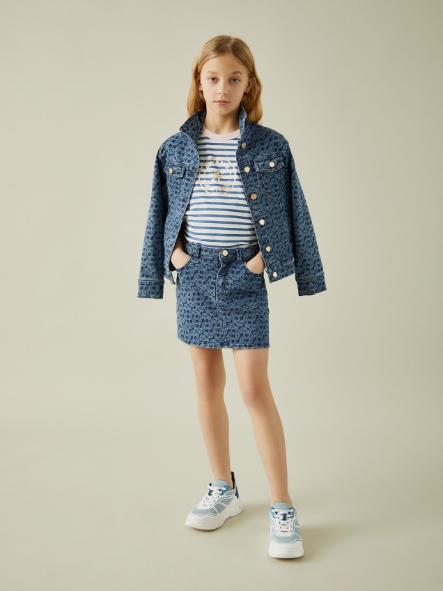 Blusão denim