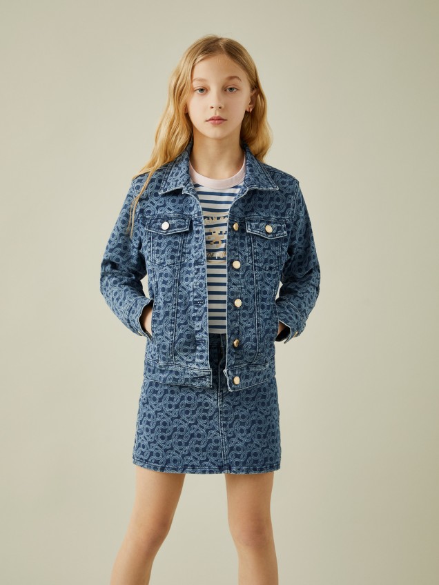 Blusão denim