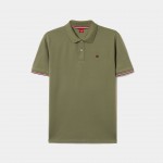 Slim fit piqu polo