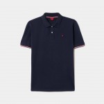 Slim fit piqu polo