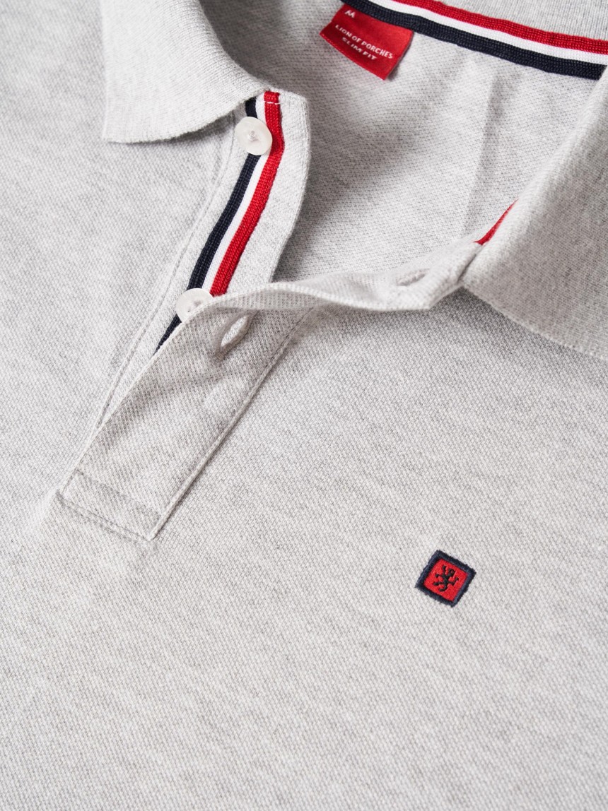 Slim fit piqu� polo