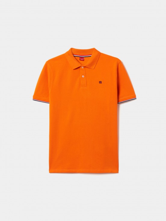 Polo de piqu de corte slim