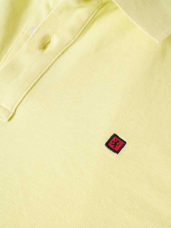 Cotton piqu polo