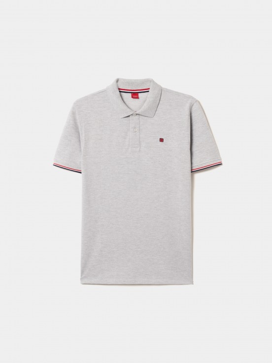 Polo de piqu de corte slim