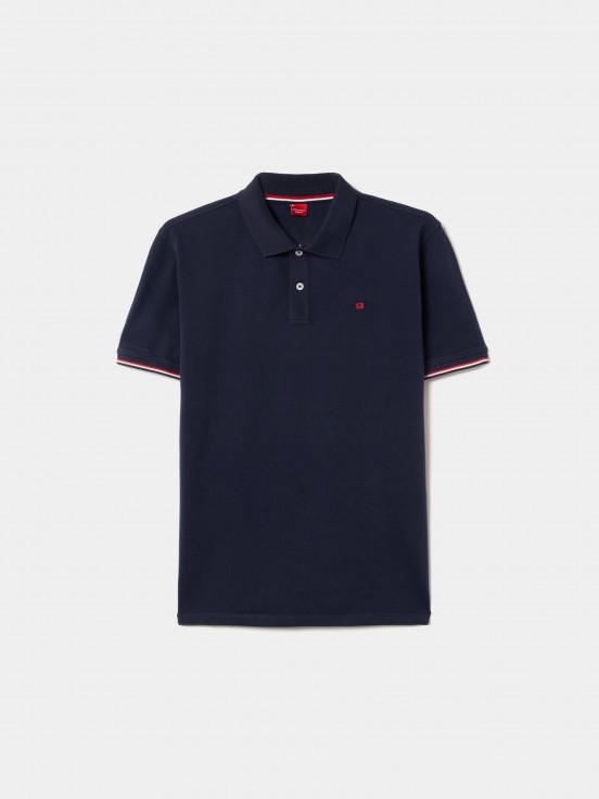 Polo de piqu de corte slim