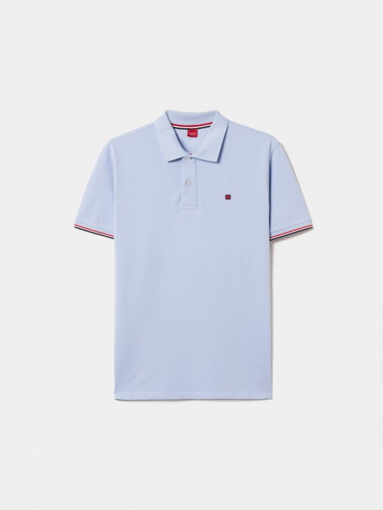 Polo de piqu de corte slim