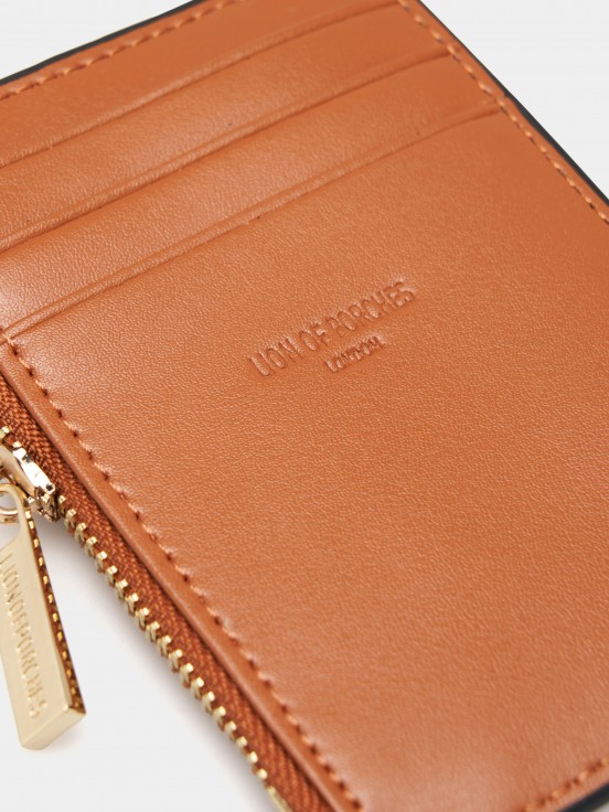 Two-tone card holder