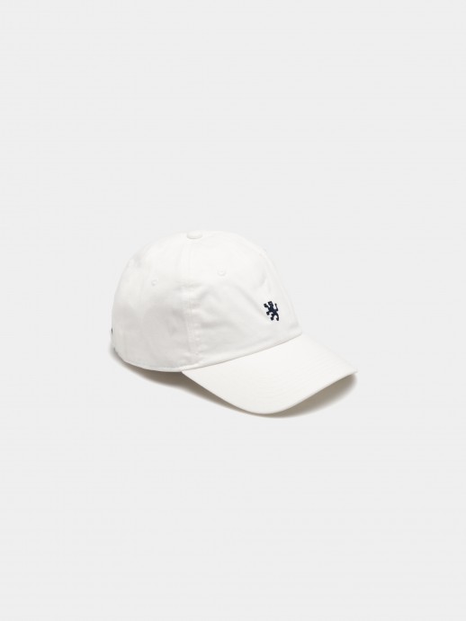 Cap with curved peak