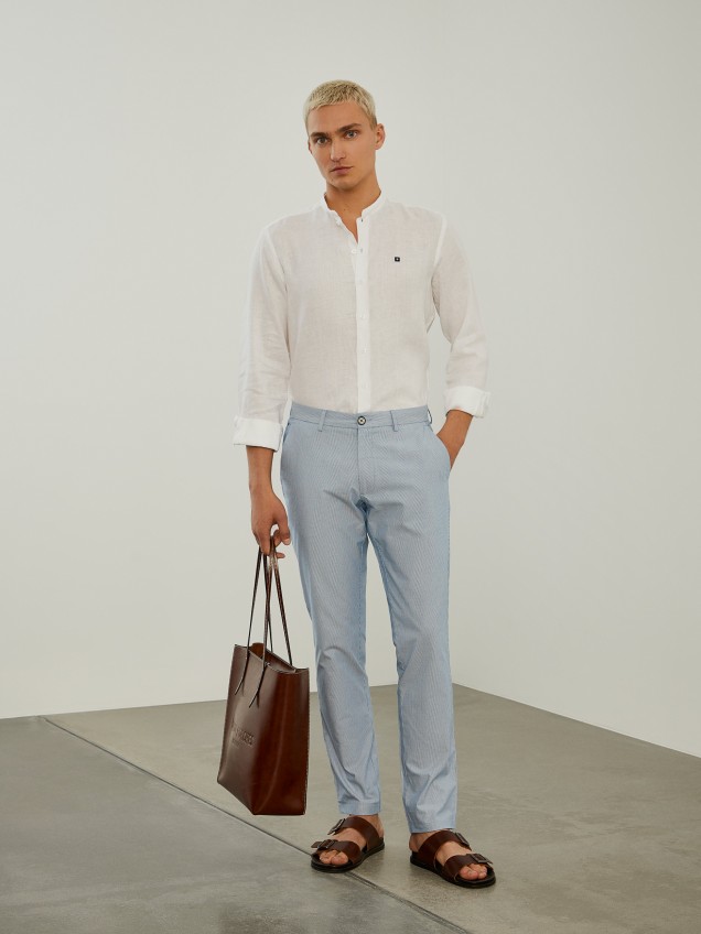 Calças chino slim fit