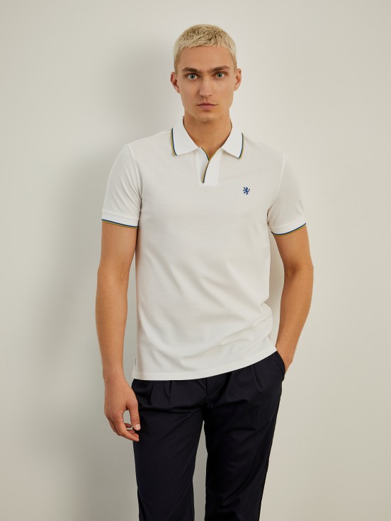 Slim fit polo