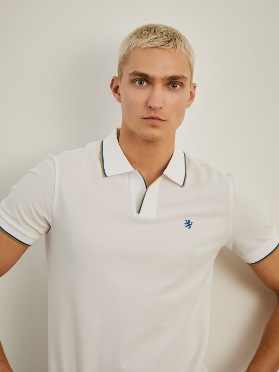 Slim fit polo