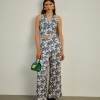 Top halter fluido