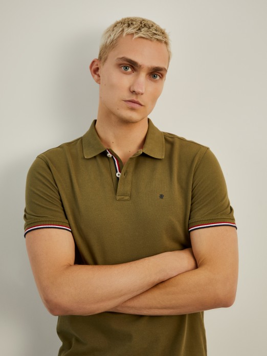 Slim fit polo