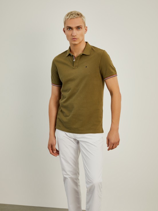 Slim fit polo