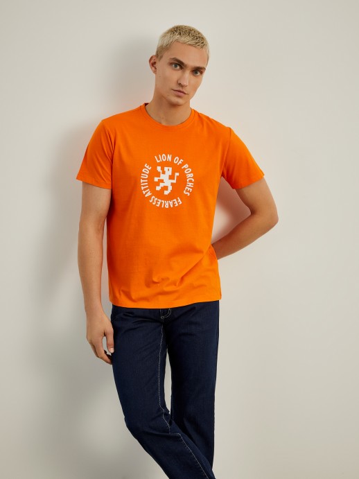 T-shirt with logo
