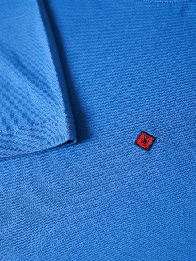 T-shirt básica de algodão