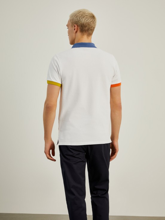 Polo piqu slim fit