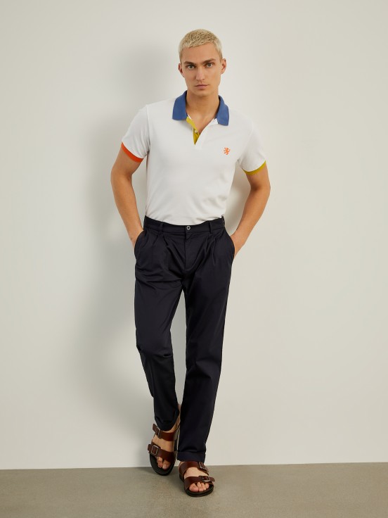 Polo piqu slim fit