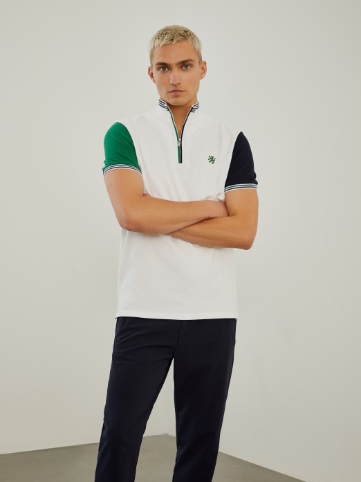 Slim fit polo