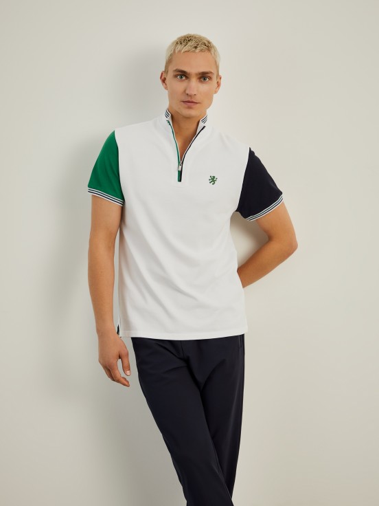 Slim fit polo