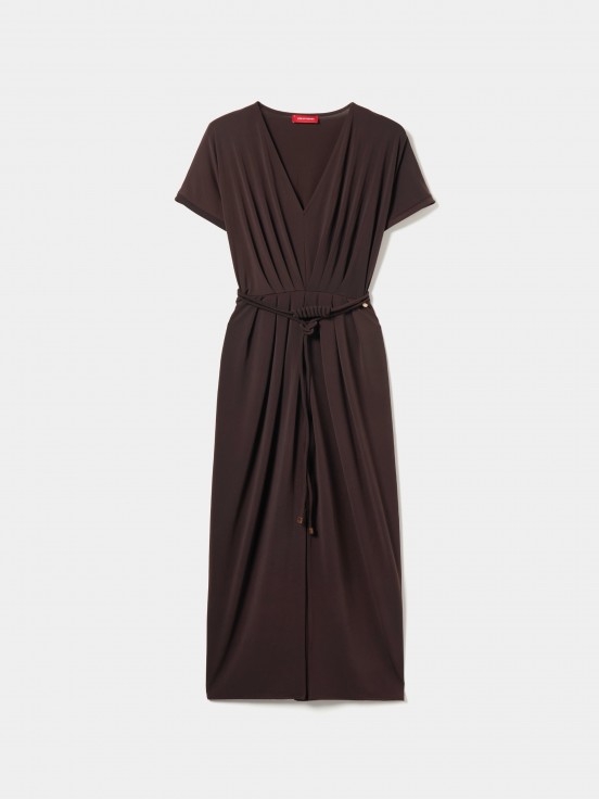 Long knitted dress