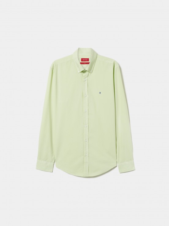 Camisa regular fit de algodn