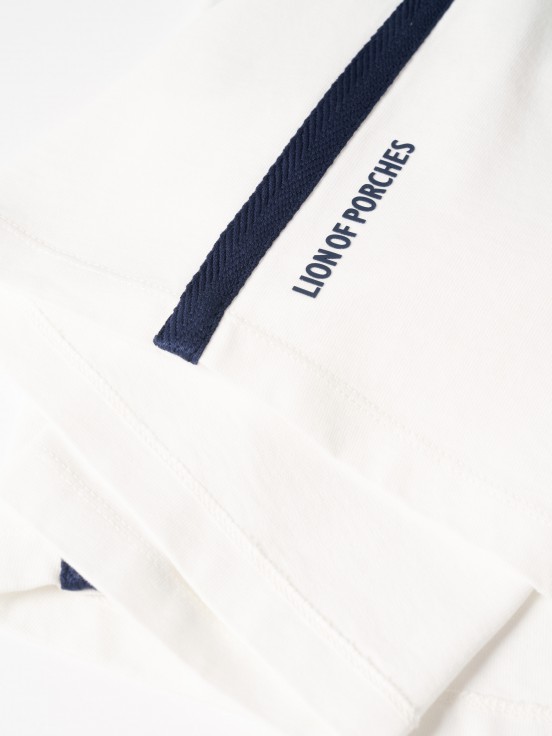 Camiseta de algodn bicolor