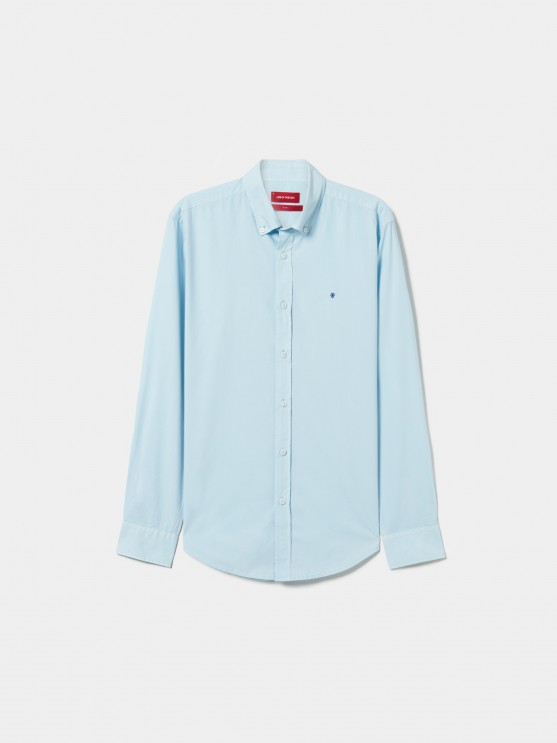 Regular fit cotton shirt