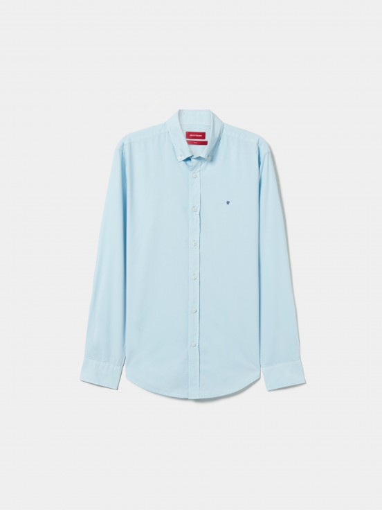 Camisa de algodo regular fit