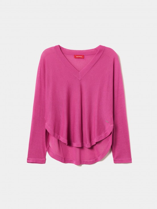 Sueter cuello en V