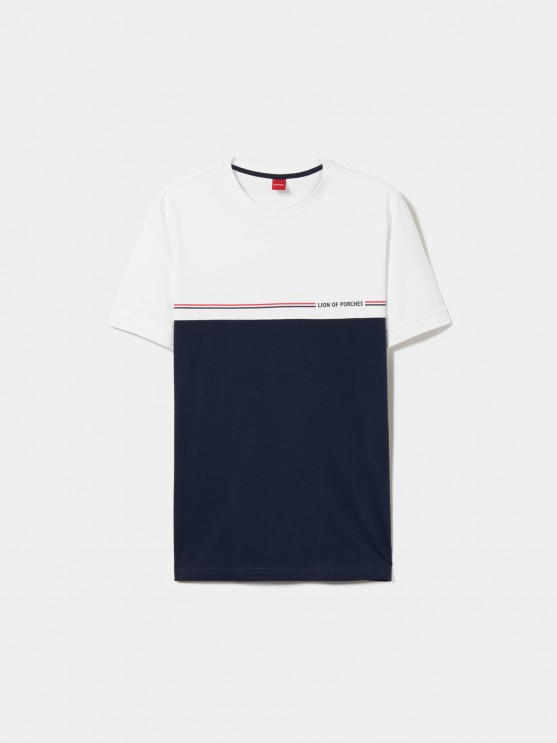 Color block t-shirt