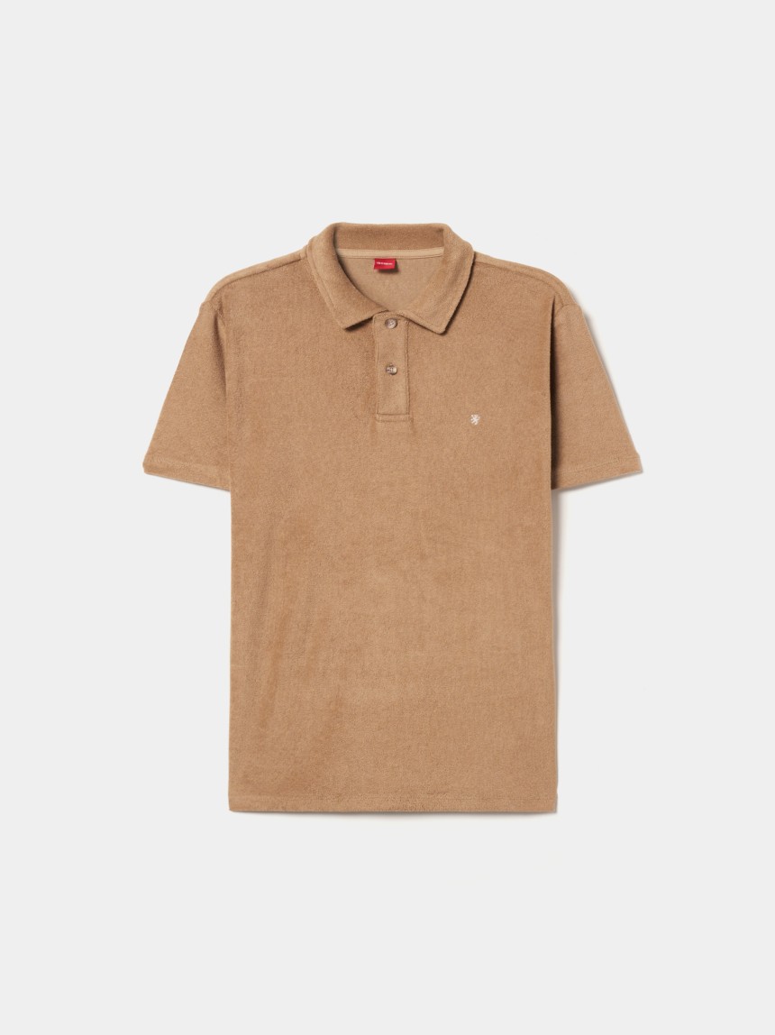 Turkish knit polo shirt