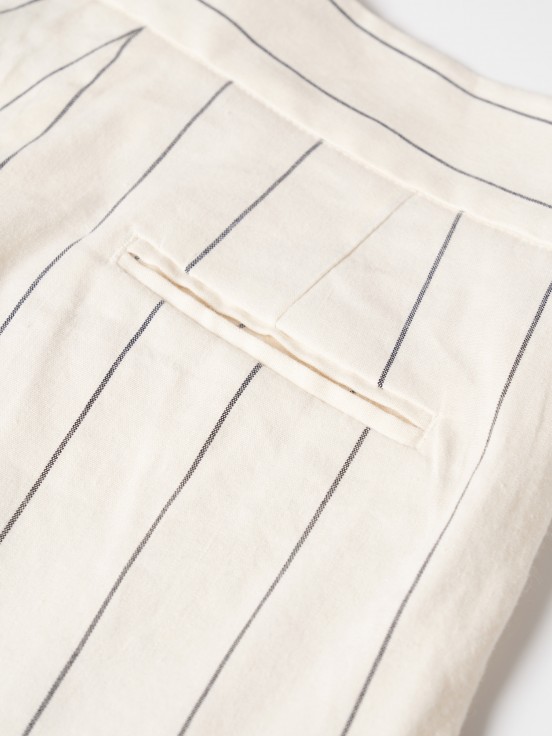 Calas wide leg s riscas