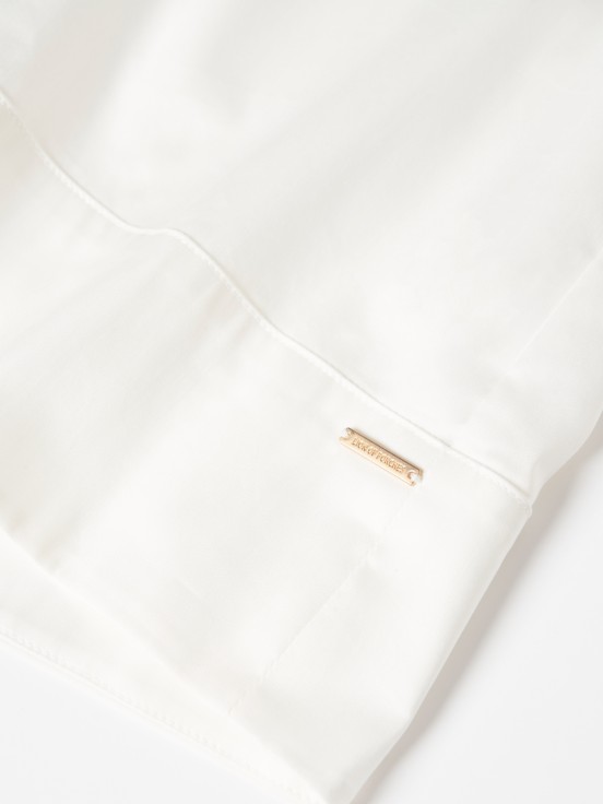 Camisa com franzido