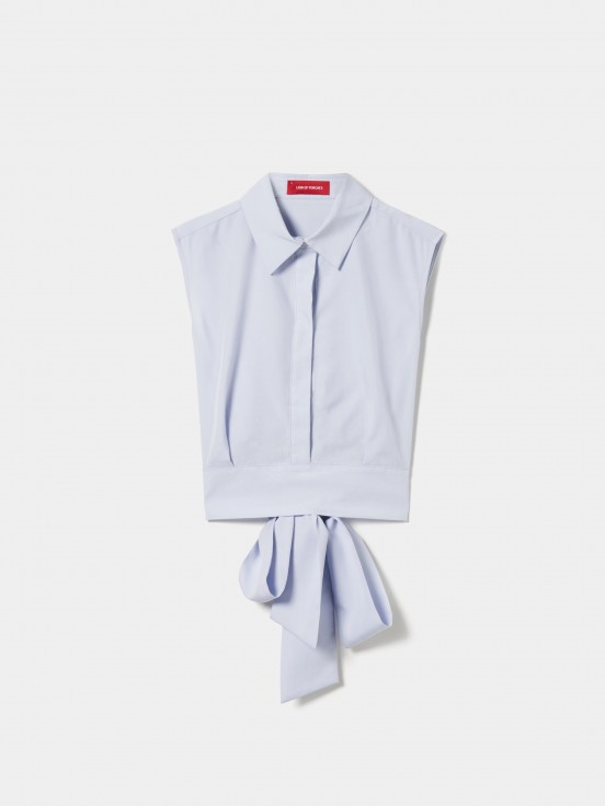 Blusa sem mangas liocel