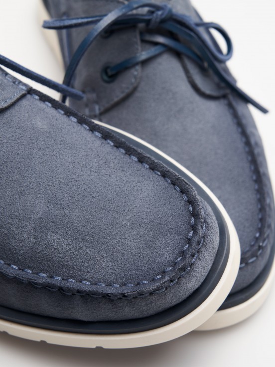 Zapatos nuticos con cordones
