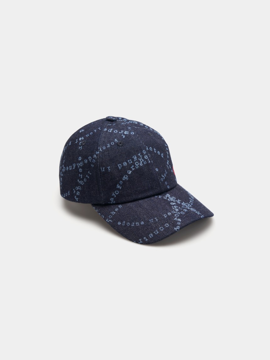 Bon� denim estampado