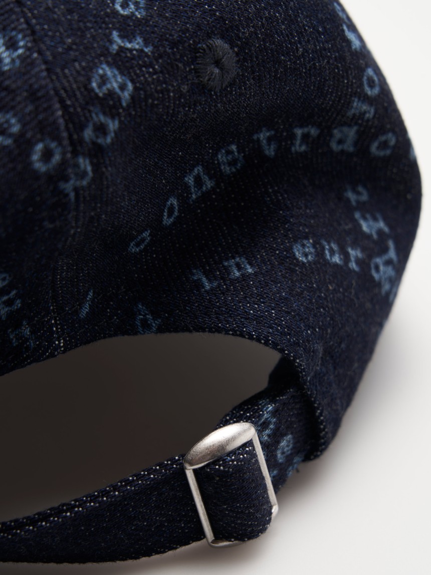 Bon� denim estampado
