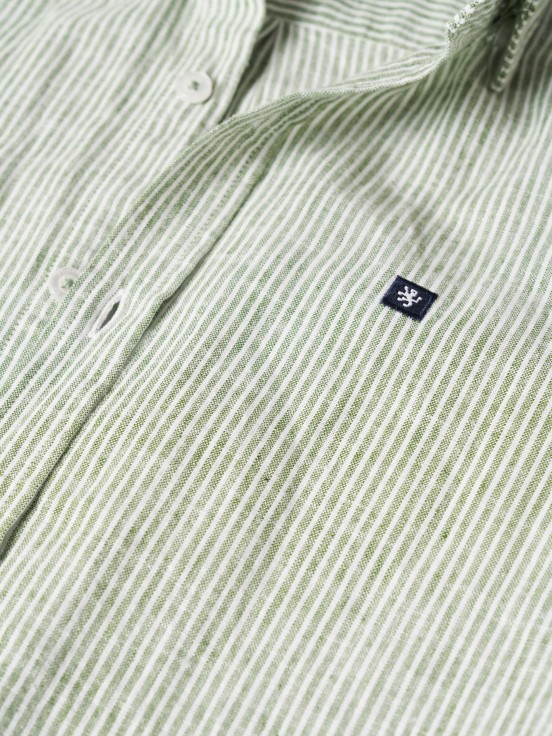Camisa de lino y algodn
