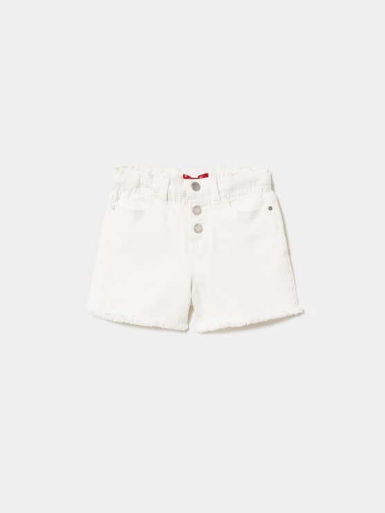 Cales denim curtos