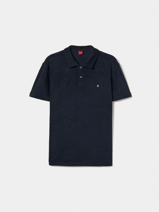 Polo em malha turca