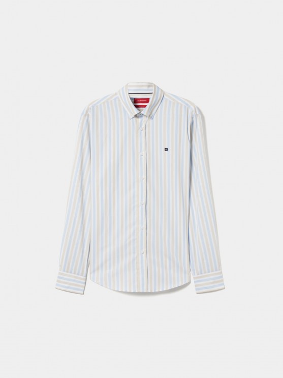 Regular fit striped shirt