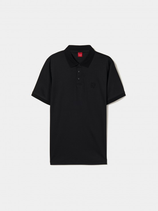 Polo slim fit com molas