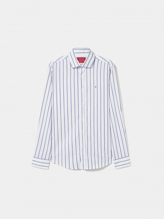 Camisa slim fit s riscas