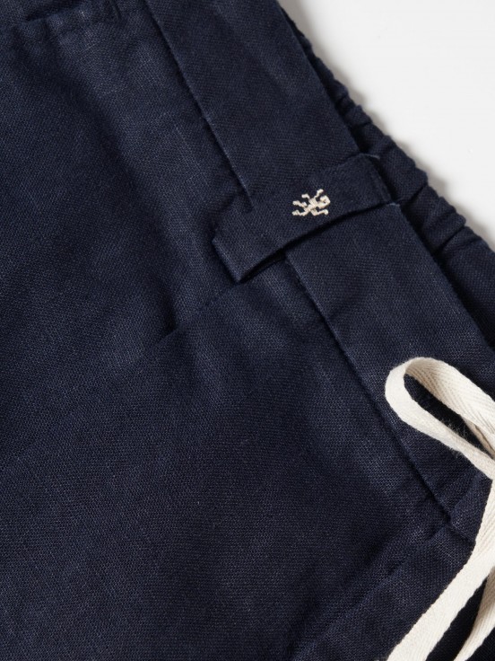 Linen Bermuda shorts