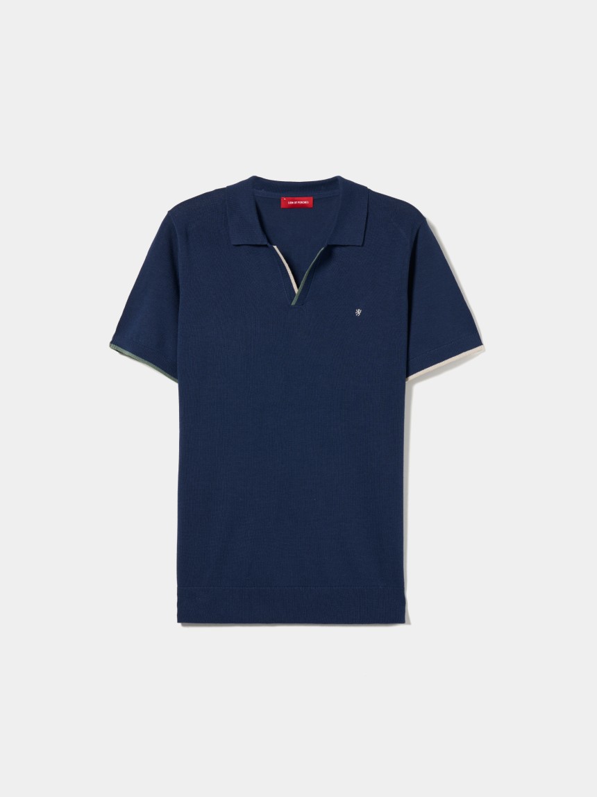 Polo em linho/algod�o
