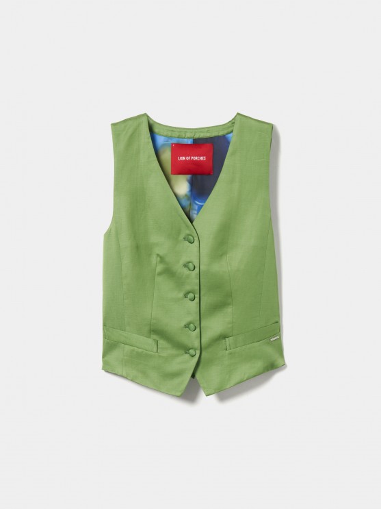 Waistcoat with buttons